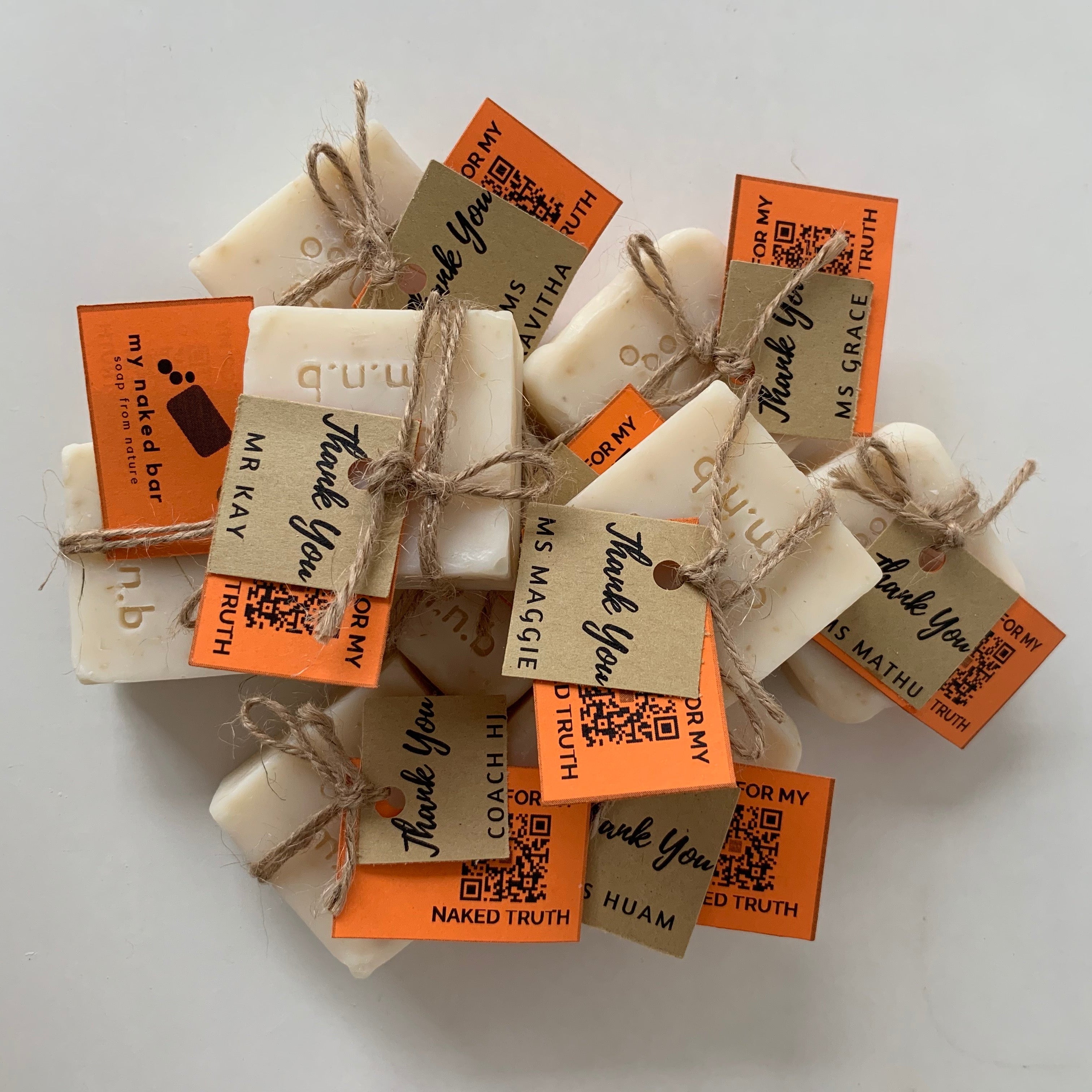 The very first My Naked Bar soaps