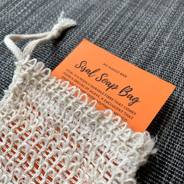 Sisal Soap Saver Bag