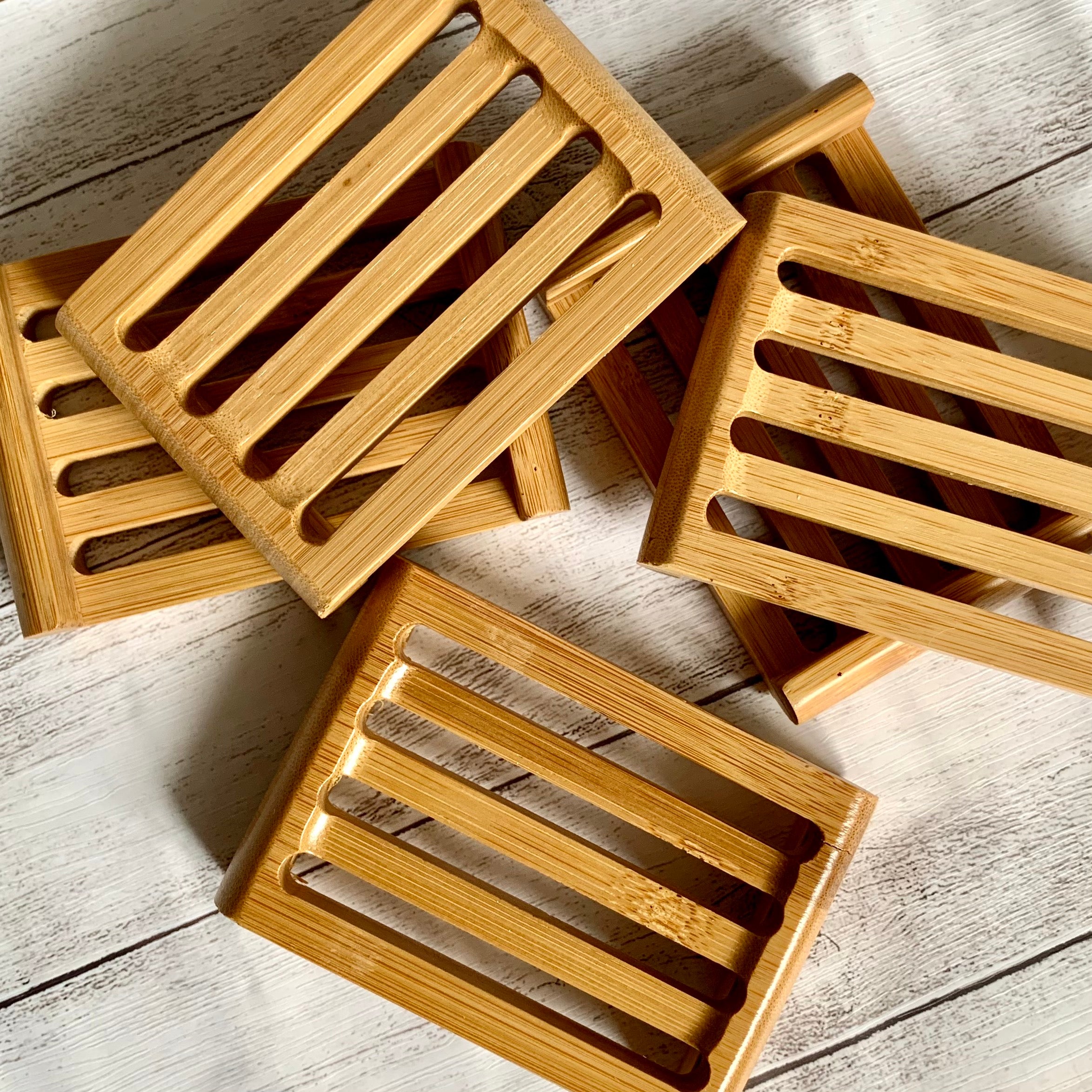 Carbonised Bamboo Soap Dish