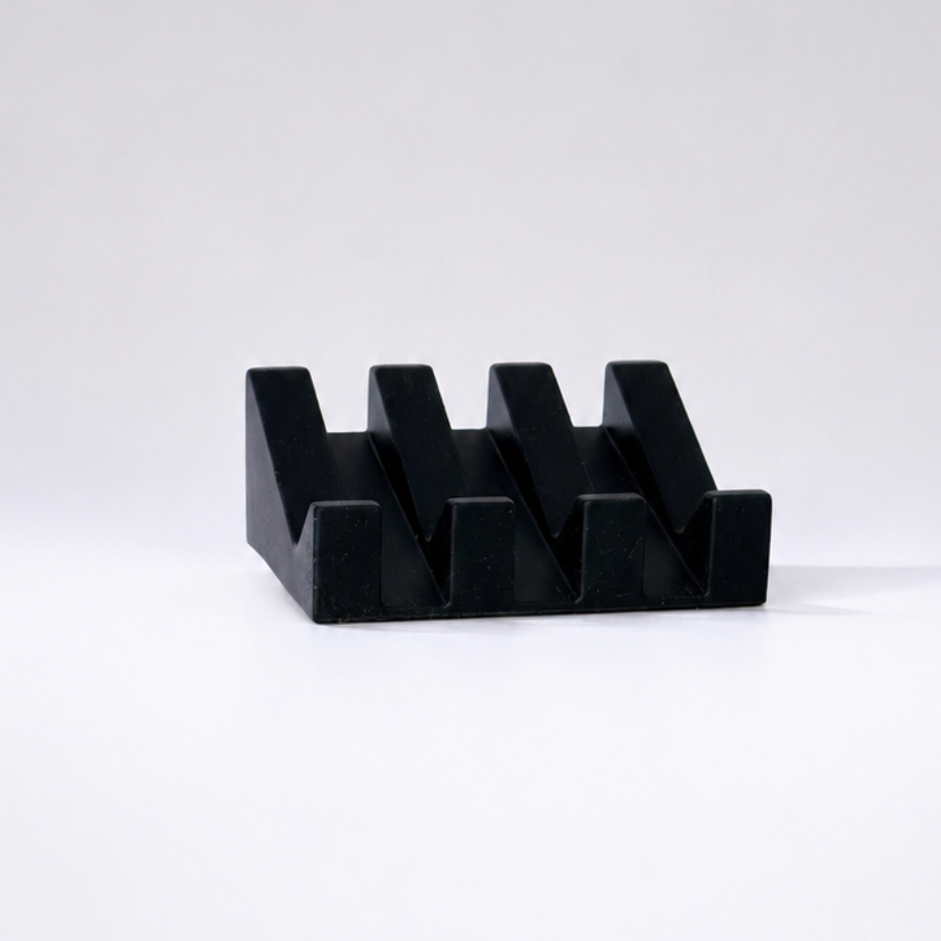 Avant Garde Soap Dish_Onyx
